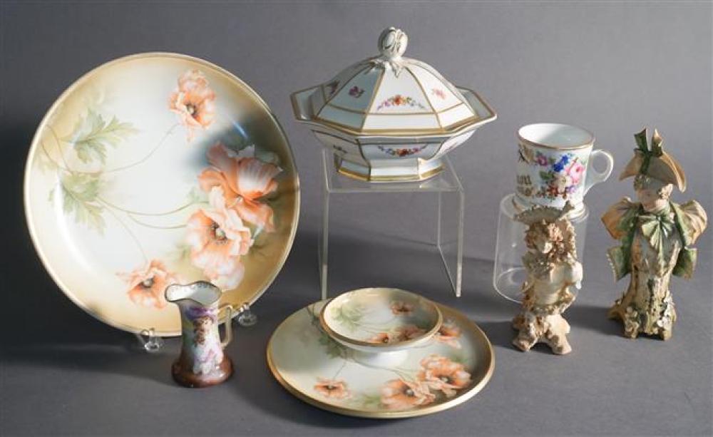 R.S. PRUSSIA FLORAL PAINTED