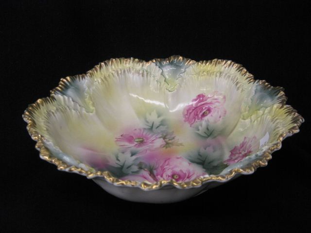 R.S. Prussia Porcelain Berry Bowl
