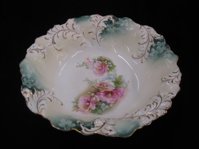 R.S. Prussia Porcelain Berry Bowl