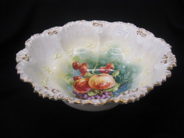 R.S. Prussia Porcelain Berry Bowl