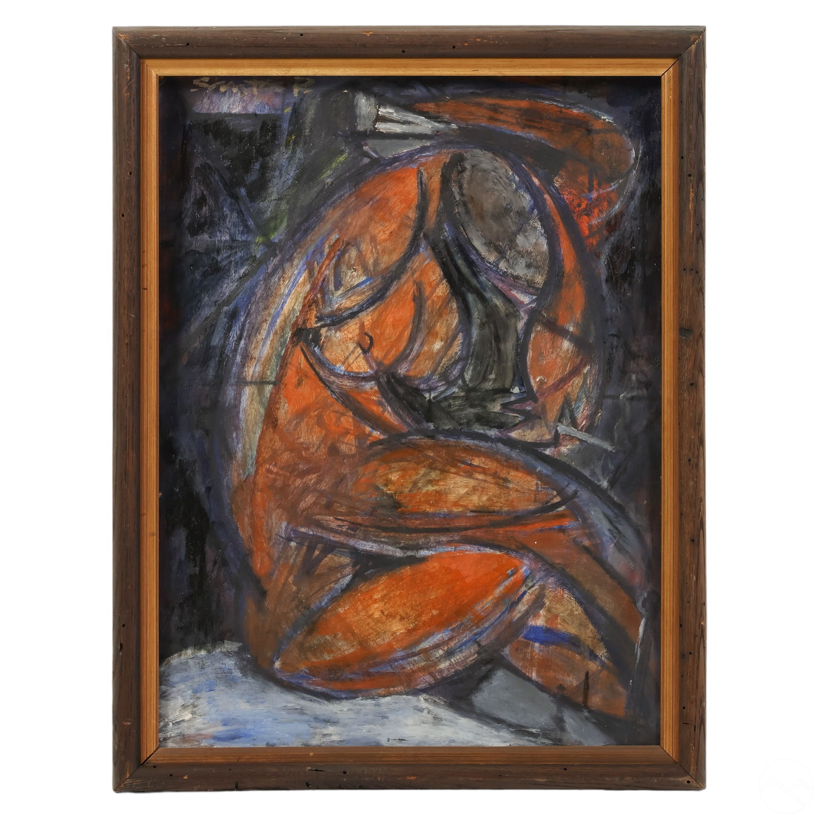 R.SANTOS 20C MODERN ABSTRACT CUBIST