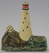 RUBBER LIGHTHOUSE DOORSTOP Wel