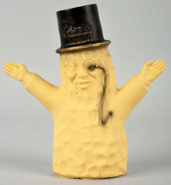 Rubber Mr. Peanut Hand Puppet. 