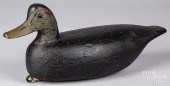 RUBE CORLISS BLACK DUCK DECOYR
