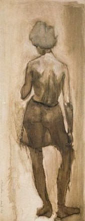 RUBEN ZION OIL ON CANVAS WOMAN