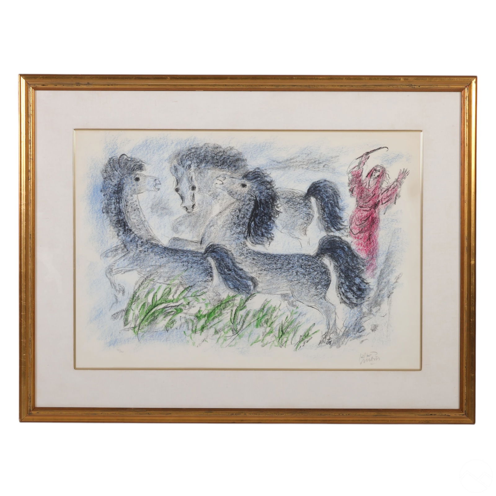 RUBIN 1893-1974 HORSES IN