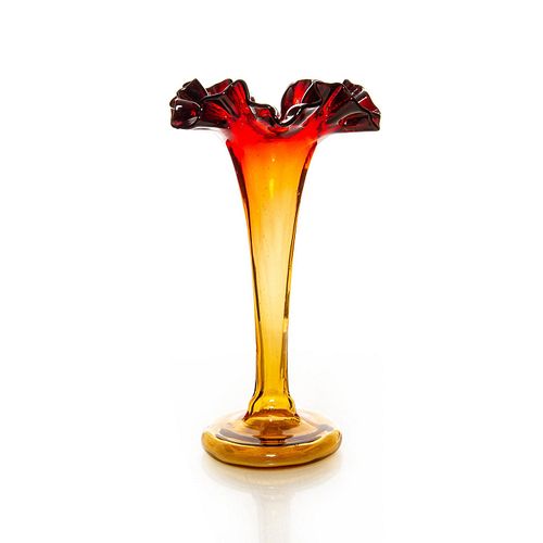 RUBINA GLASS RUFFLED
