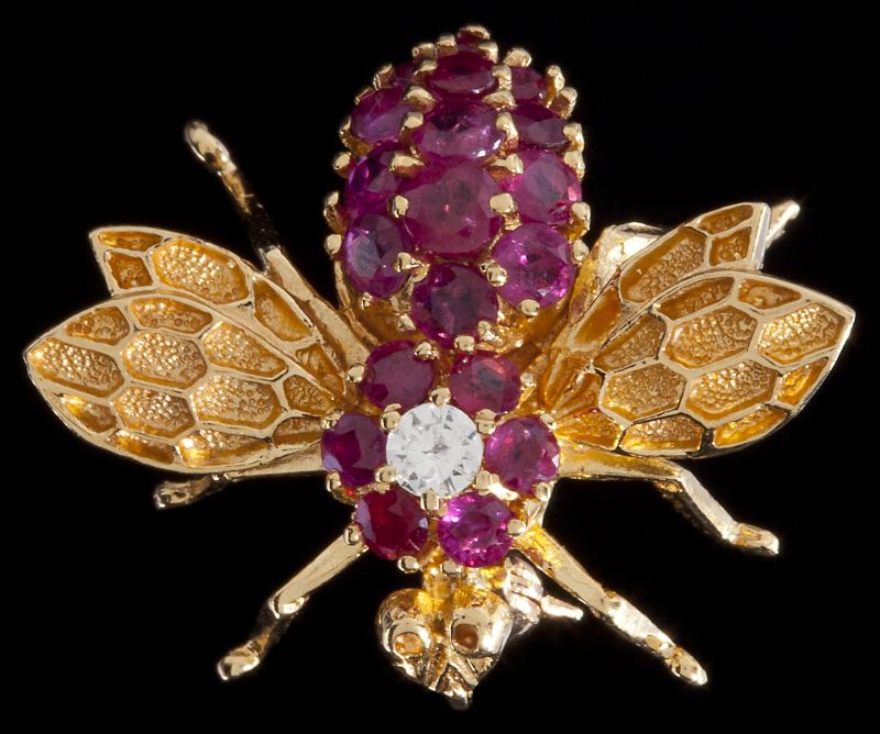 Ruby and Diamond Bee