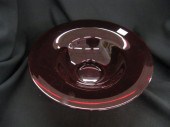 Ruby Art Glass Centerpiece Bow