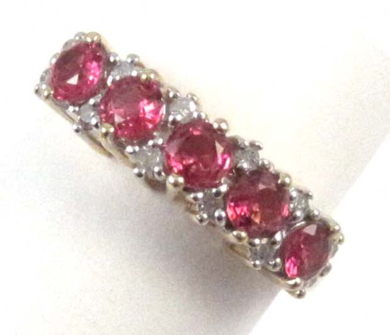 RUBY DIAMOND AND FOURTEEN KARAT