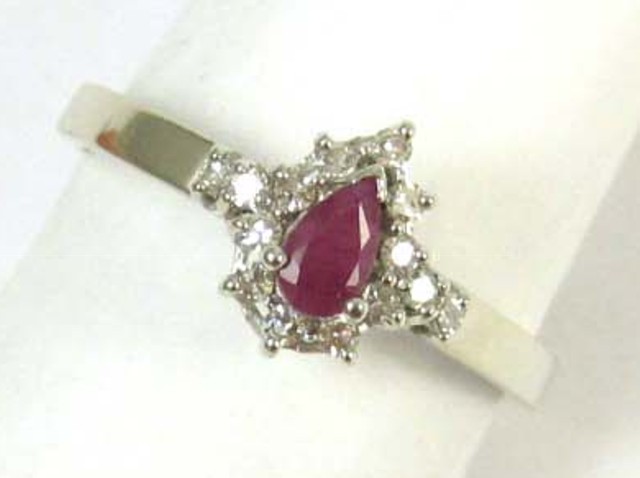 RUBY DIAMOND AND FOURTEEN KARAT
