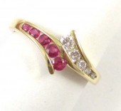 RUBY DIAMOND AND FOURTEEN KARA