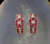 RUBY, DIAMOND AND FOURTEEN KAR