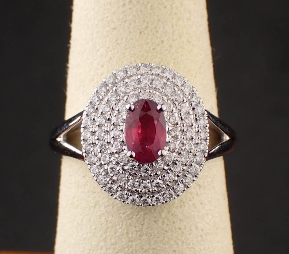 RUBY, DIAMOND AND PLATINUM
