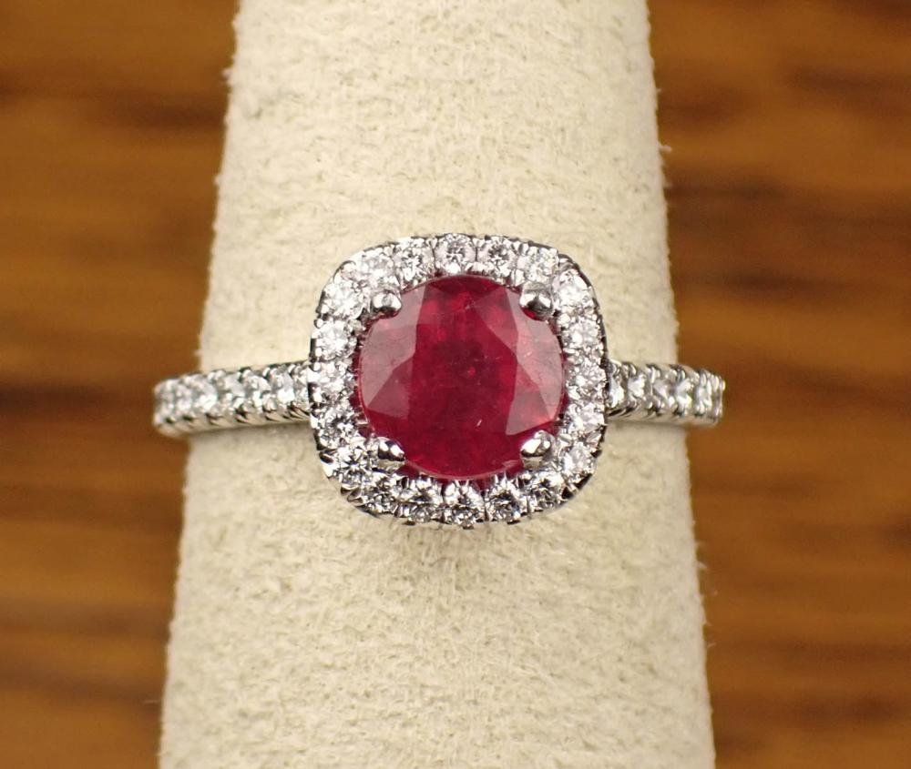 RUBY, DIAMOND AND PLATINUM