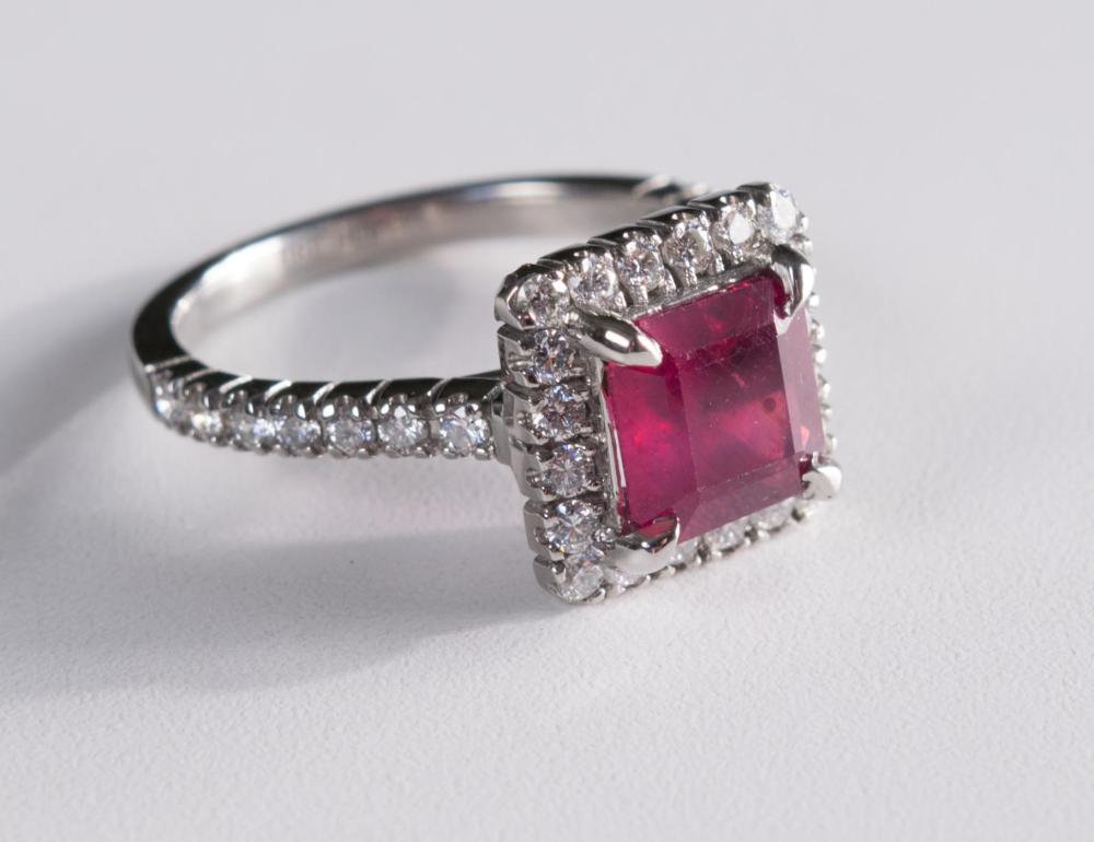 RUBY, DIAMOND AND PLATINUM