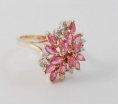 RUBY, DIAMOND AND TWO-TONE GOL