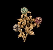 RUBY, EMERALD, SAPPHIRE & 18K