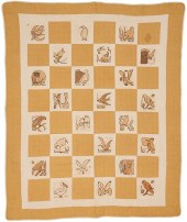 RUBY MCKIM PATTERN QUILT, BIRD