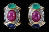 Ruby, Sapphire, Emerald, Diamo