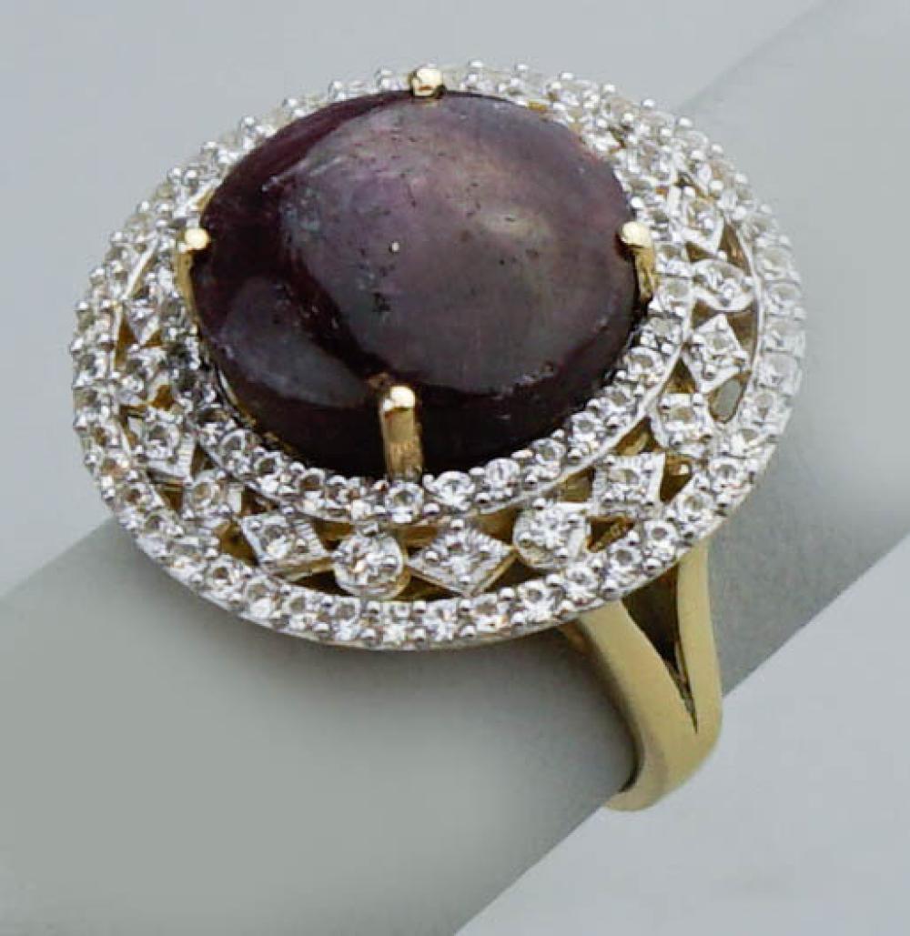 RUBY, WHITE SAPPHIRE AND YELLOW