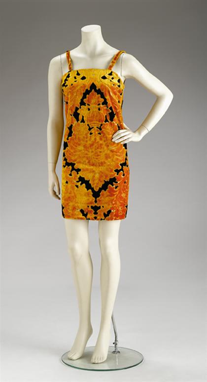 Rudi Gernreich tapestry mini dress