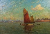 RUDOLF ANTON GUBA OIL ON CANVA