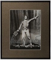 RUDOLF NUREYEV SIGNED PORTRAIT