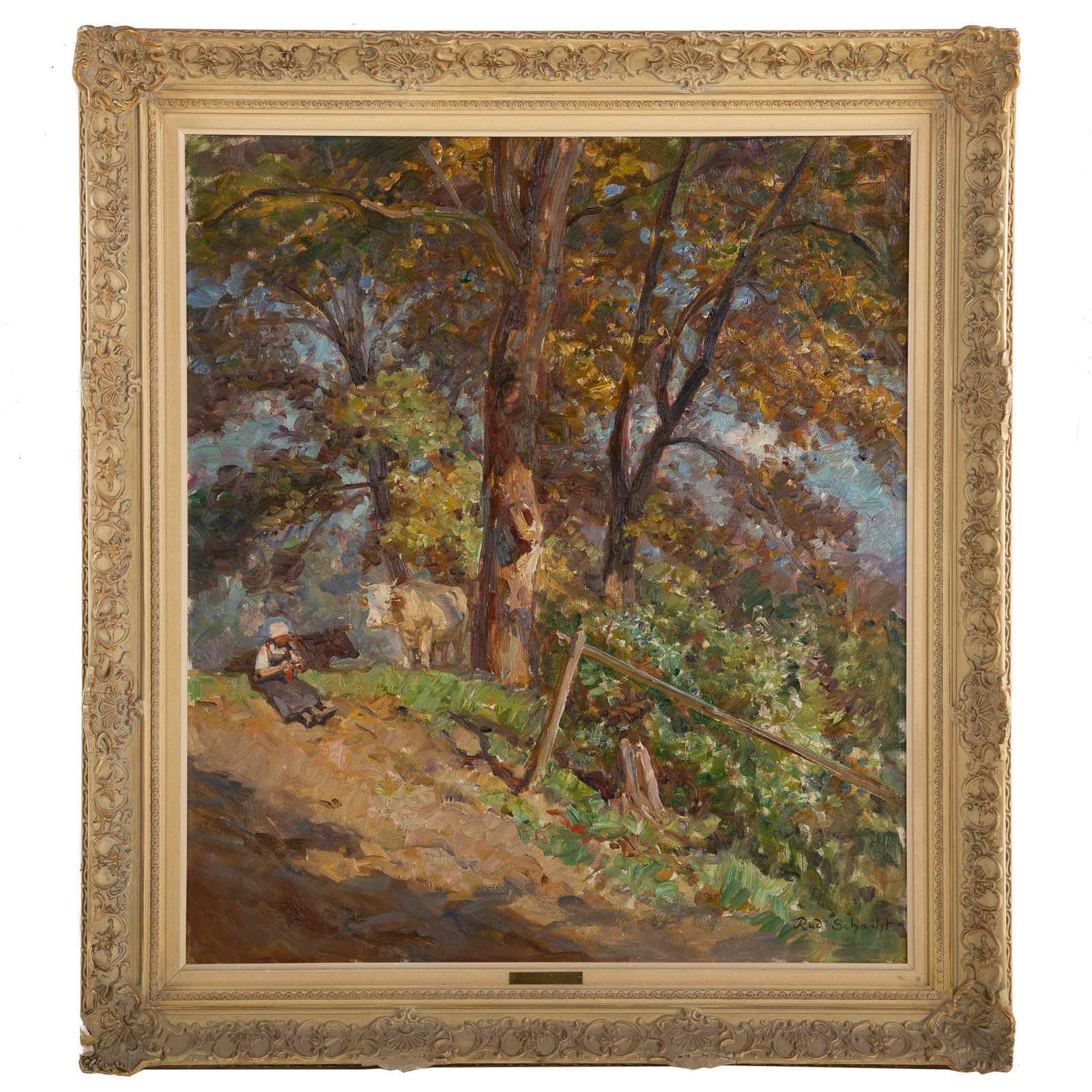 RUDOLF SCHACHT. IMPRESSIONIST