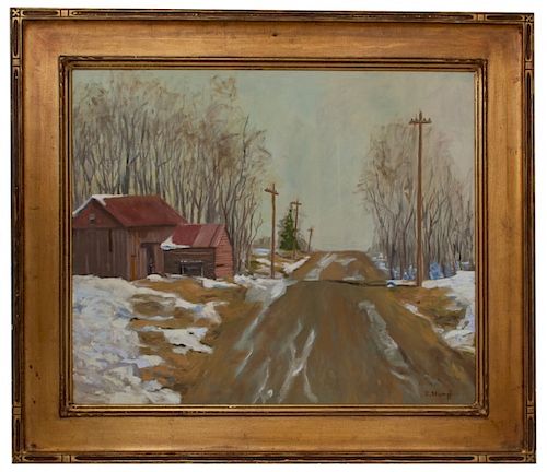 RUDOLF STUMPF LANDSCAPE OIL ON