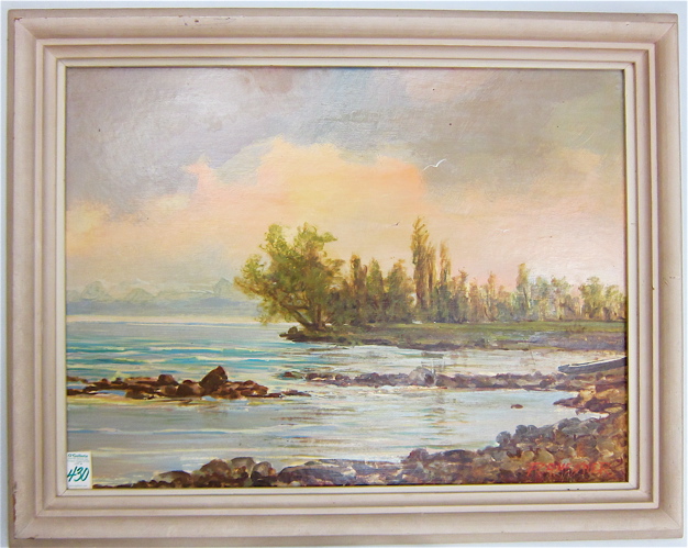 RUDOLPH ANTON MESSNER OIL ON