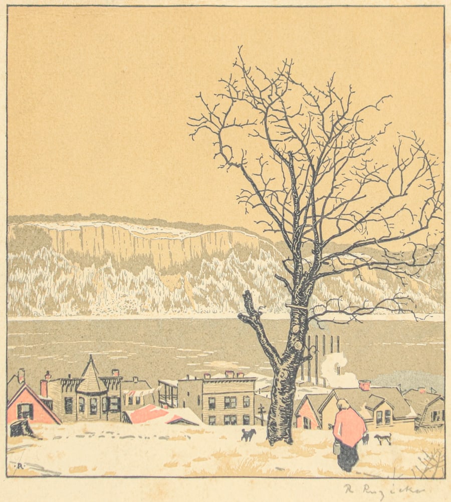 RUDOLPH RUZICKA (1883-1978) COLOR