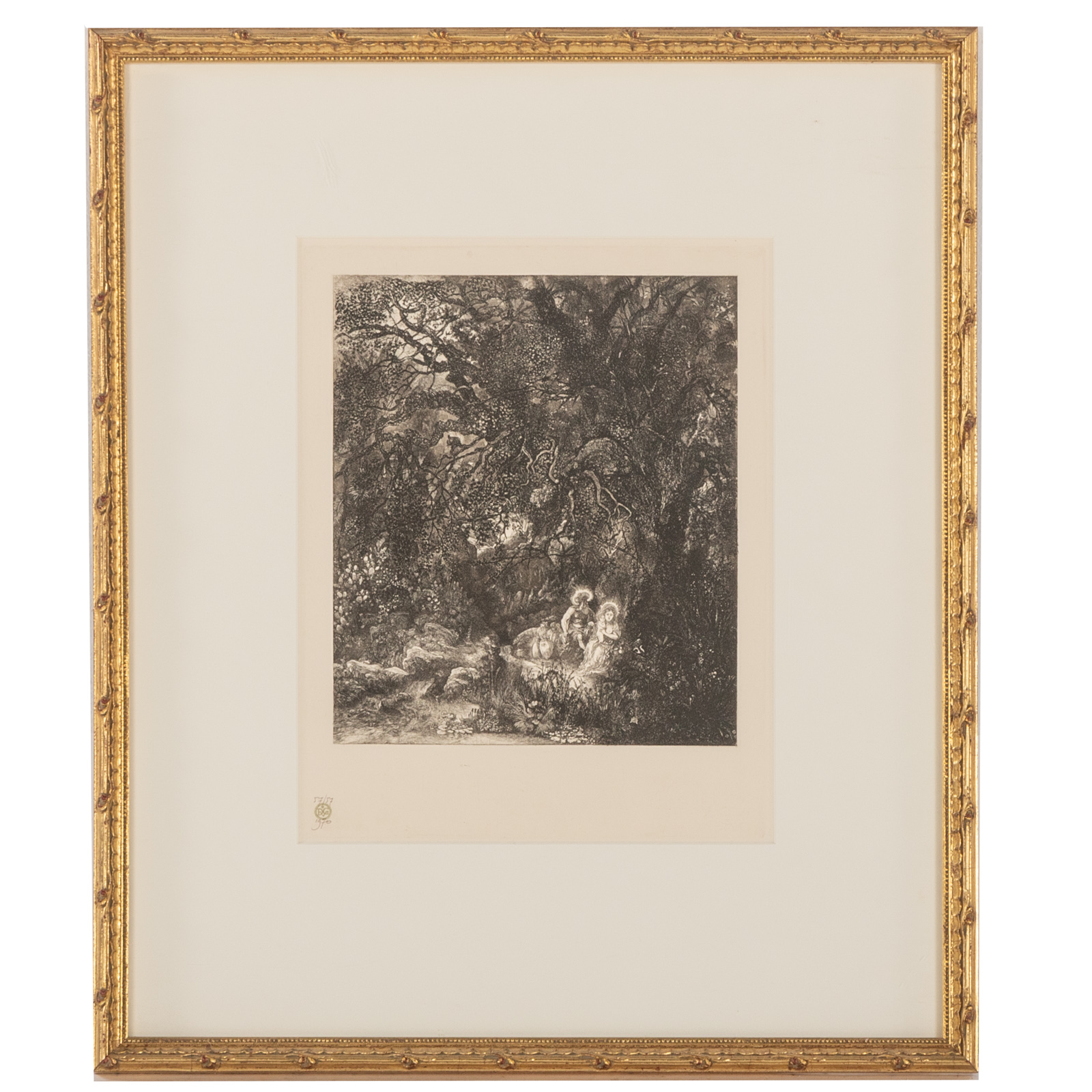 RUDOLPHE BRESDIN. REPOS EN EGYPTE A