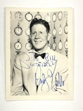 RUDY VALLEE SIGNED PHOTOGRAPHS