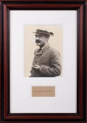 RUDYARD KIPLING CUT SIGNATURE
