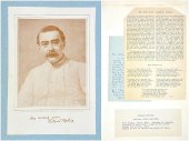 RUDYARD KIPLING, HANDWRITTEN L