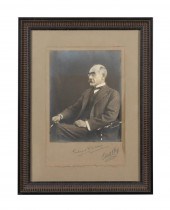 RUDYARD KIPLING SIGNED PHOTOGR