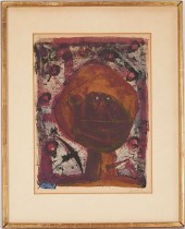 RUFFINO TAMAYO LITHOGRAPH, CAB