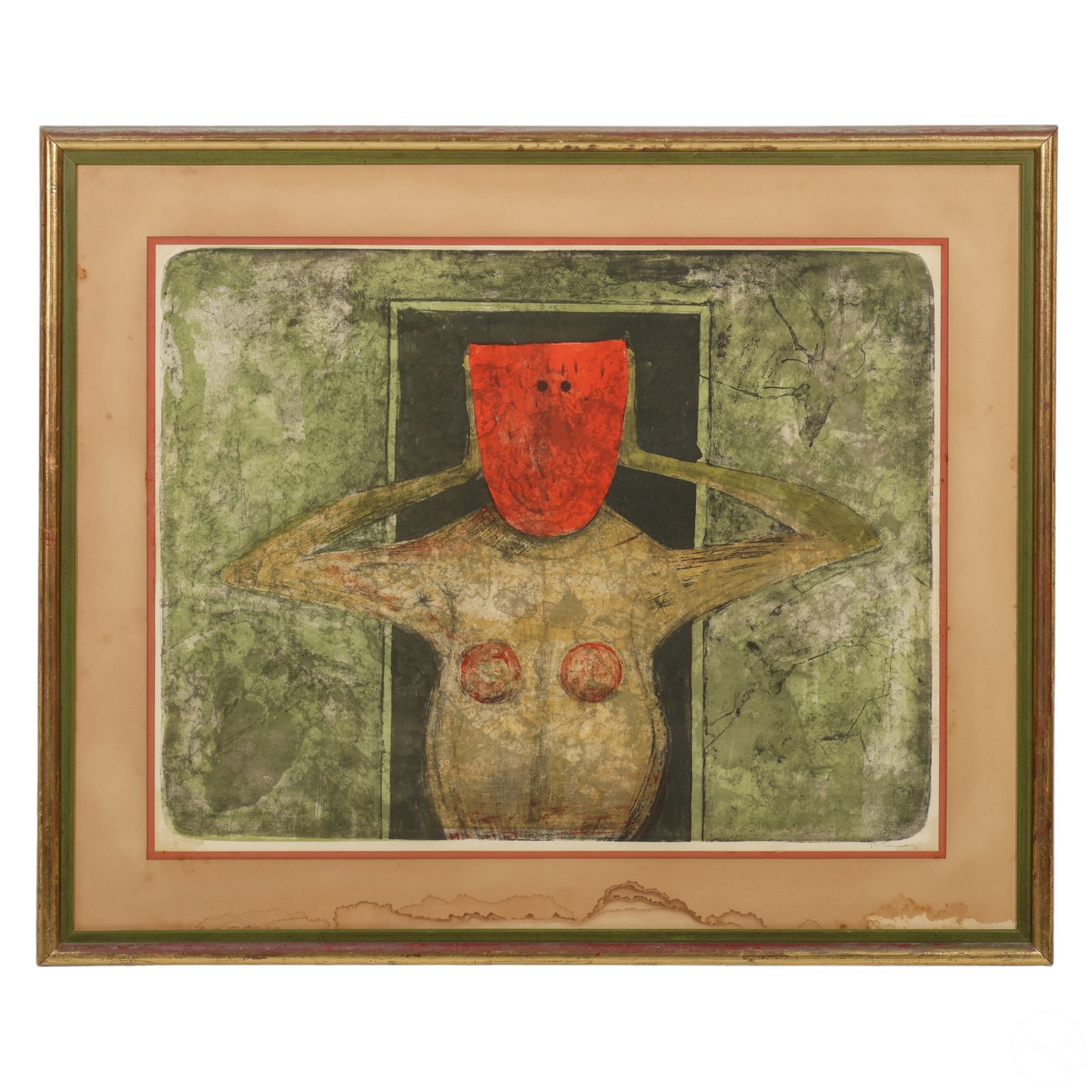 RUFINO TAMAYO 1899-1991 RED MASK LE
