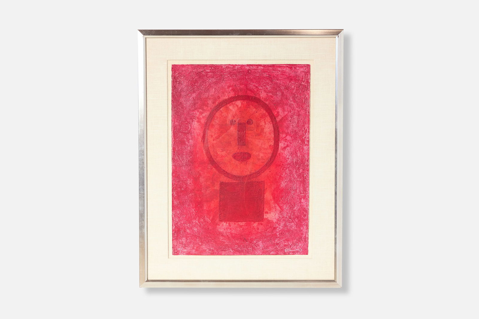 RUFINO TAMAYO, 'CARA EN ROJO'