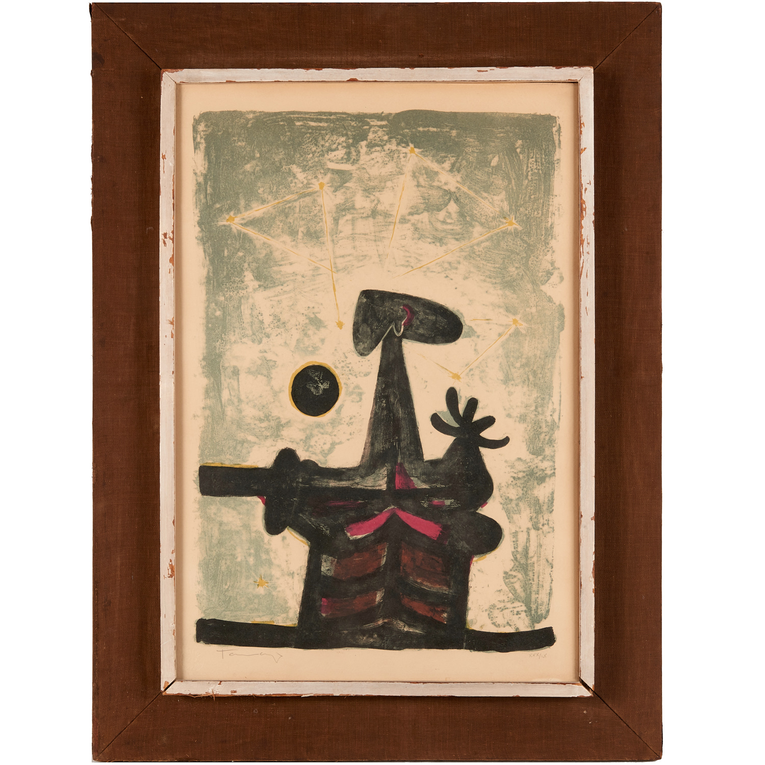 RUFINO TAMAYO, COLOR LITHOGRAPH,