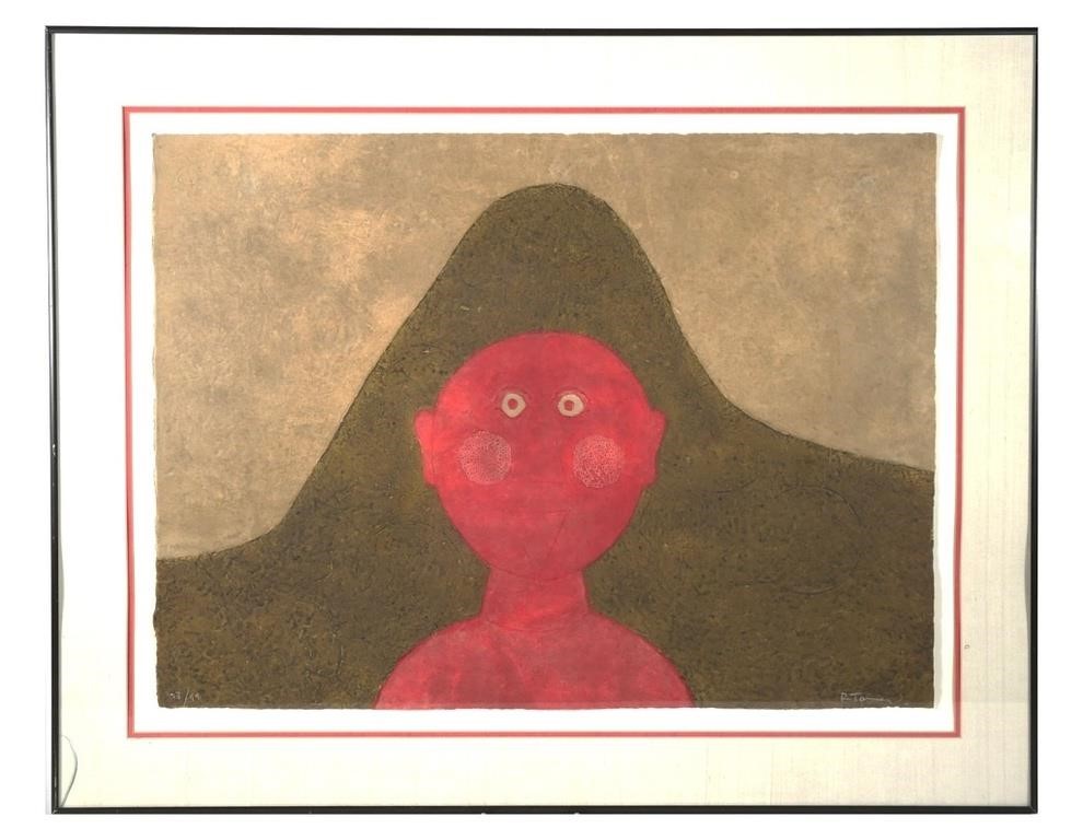 RUFINO TAMAYO, ETCHING,