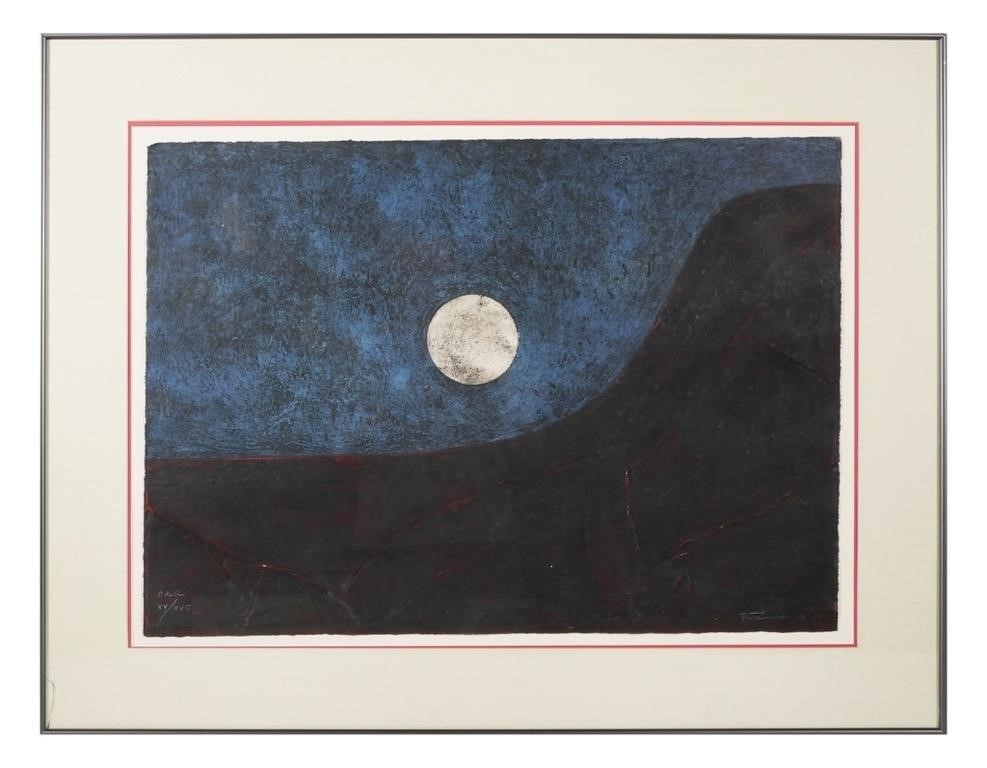 RUFINO TAMAYO, ETCHING, 1979Color