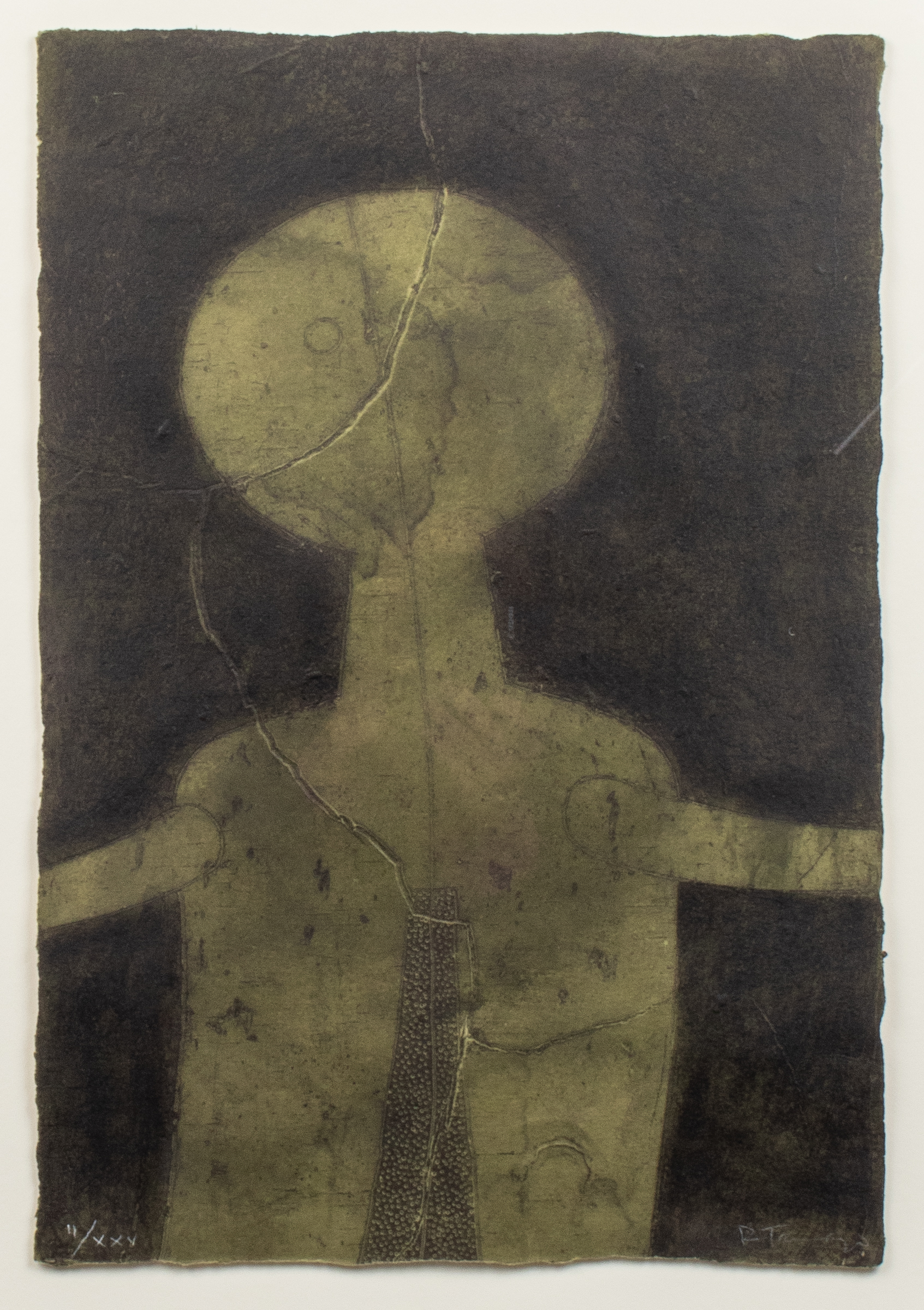 RUFINO TAMAYO "FIGURA EN VERDE"