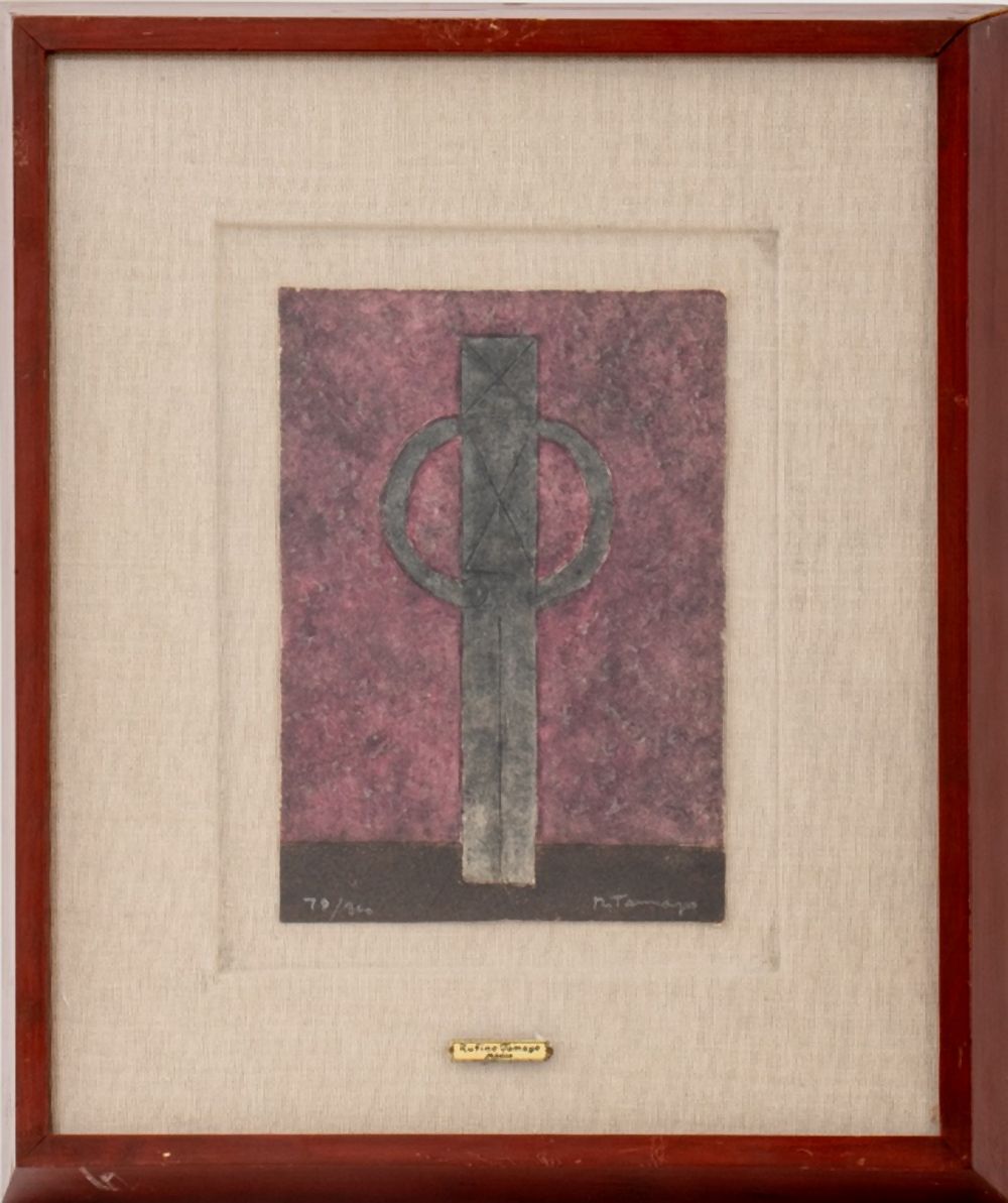 RUFINO TAMAYO "HOMBRE ABSTRACTO"