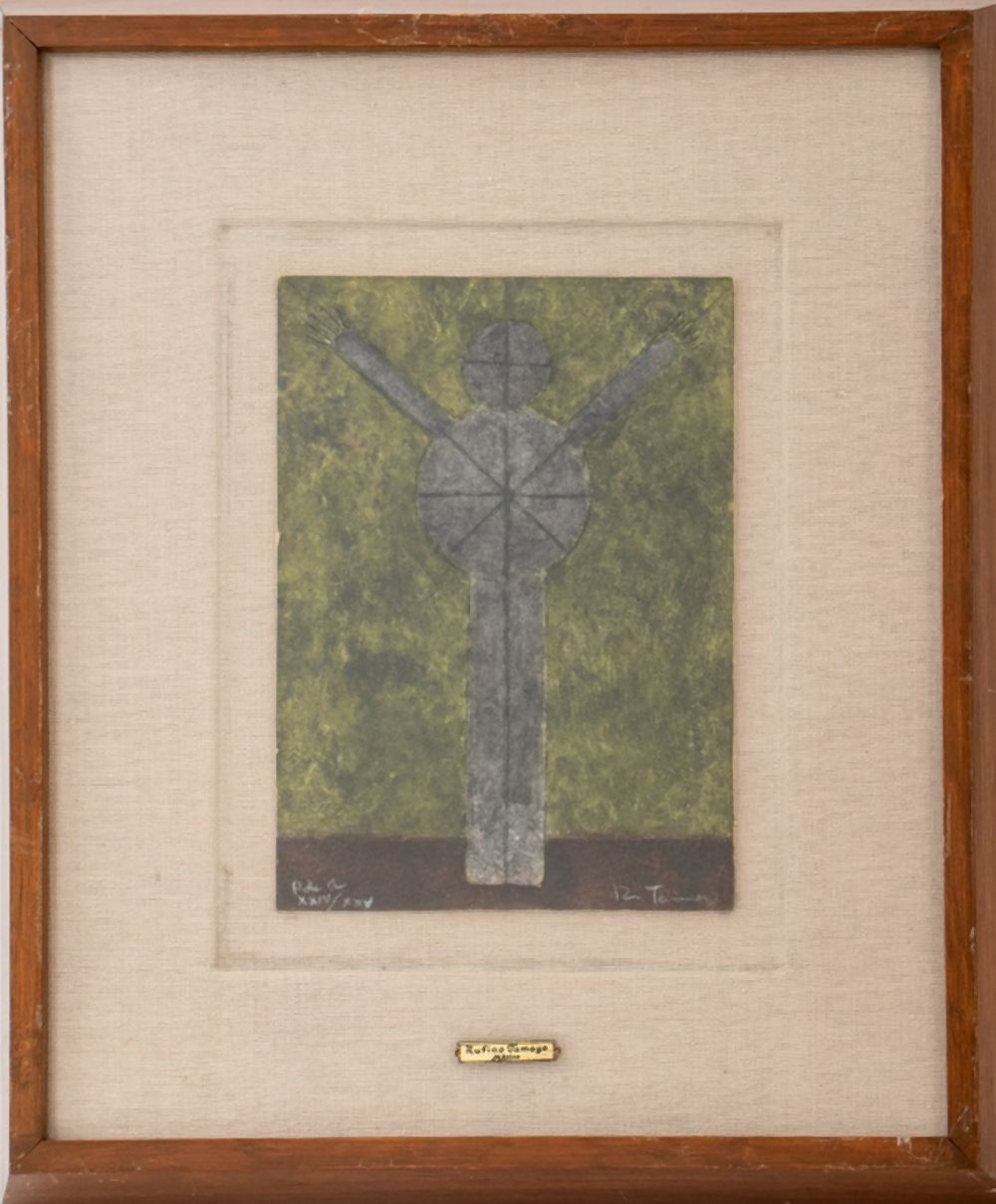RUFINO TAMAYO "HOMBRE II" MIXOGRAPH