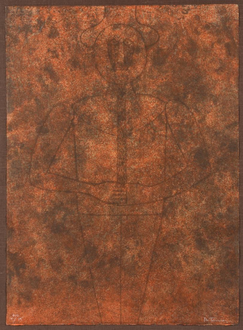 RUFINO TAMAYO, HOMBRE, MIXOGRAPH,