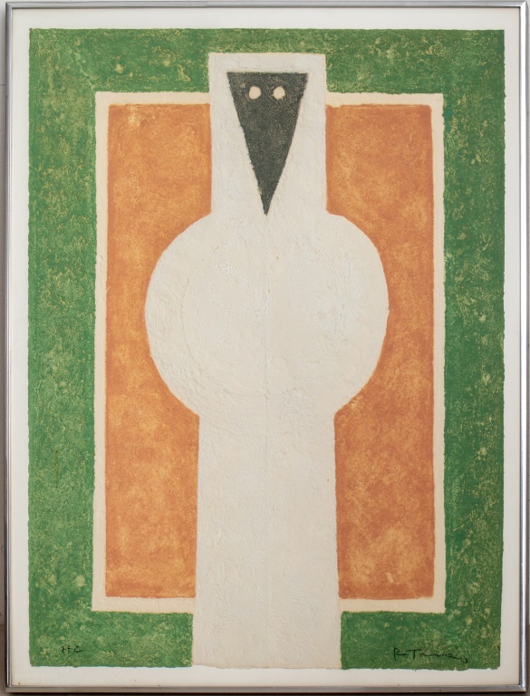 RUFINO TAMAYO "PAJARO" WOODBLOCK IN