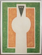 RUFINO TAMAYO "PAJARO" WOODBLO