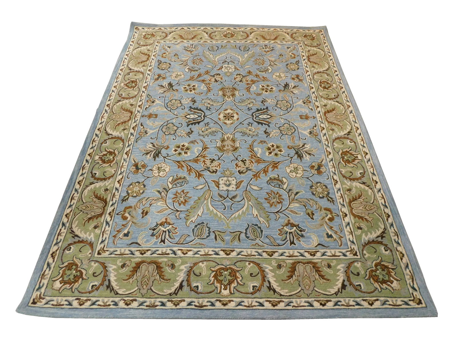 RUG: 100% WOOL CARPET BY MCLEAN, 8'